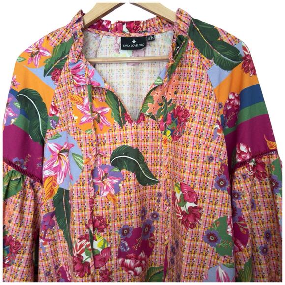 Emily Lovelock Emma Top in Multi Size XS - Picture 6 of 11